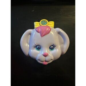 Bluebird 1993 Polly Pocket dazzling dog show Puppy Compact Toy With 2 Figures
